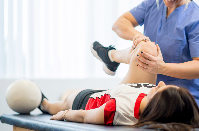 volleyball-player-receiving-rehabilitation-for-sports-injury