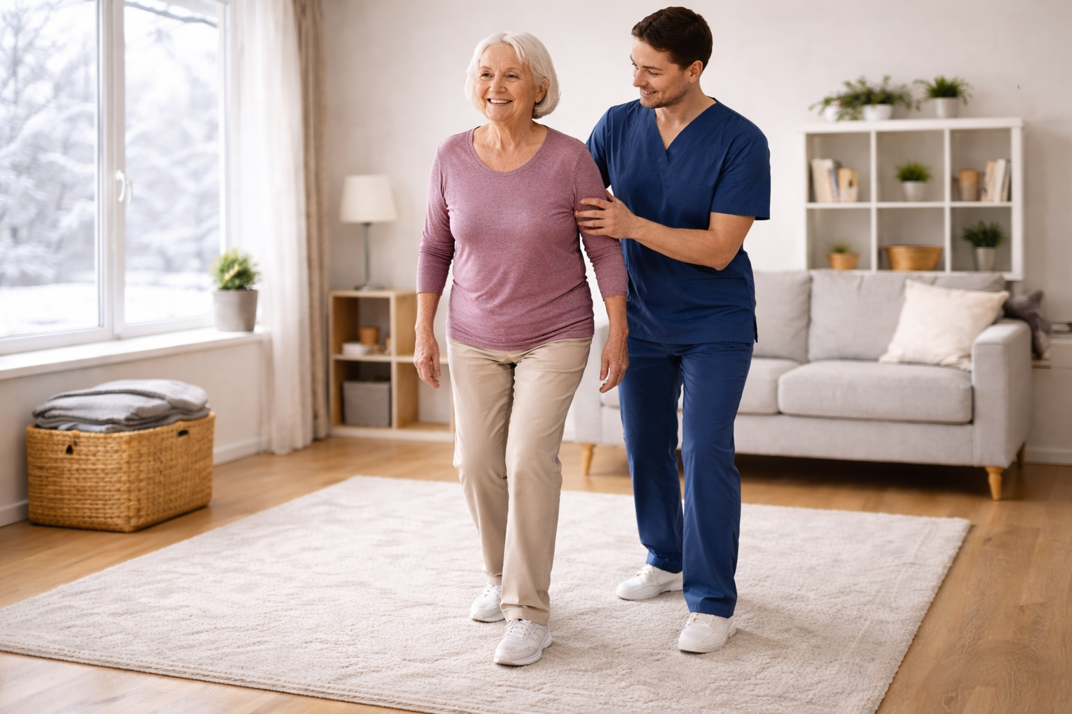 How Physical Therapy Helps You Regain Confidence After a Near-Fall