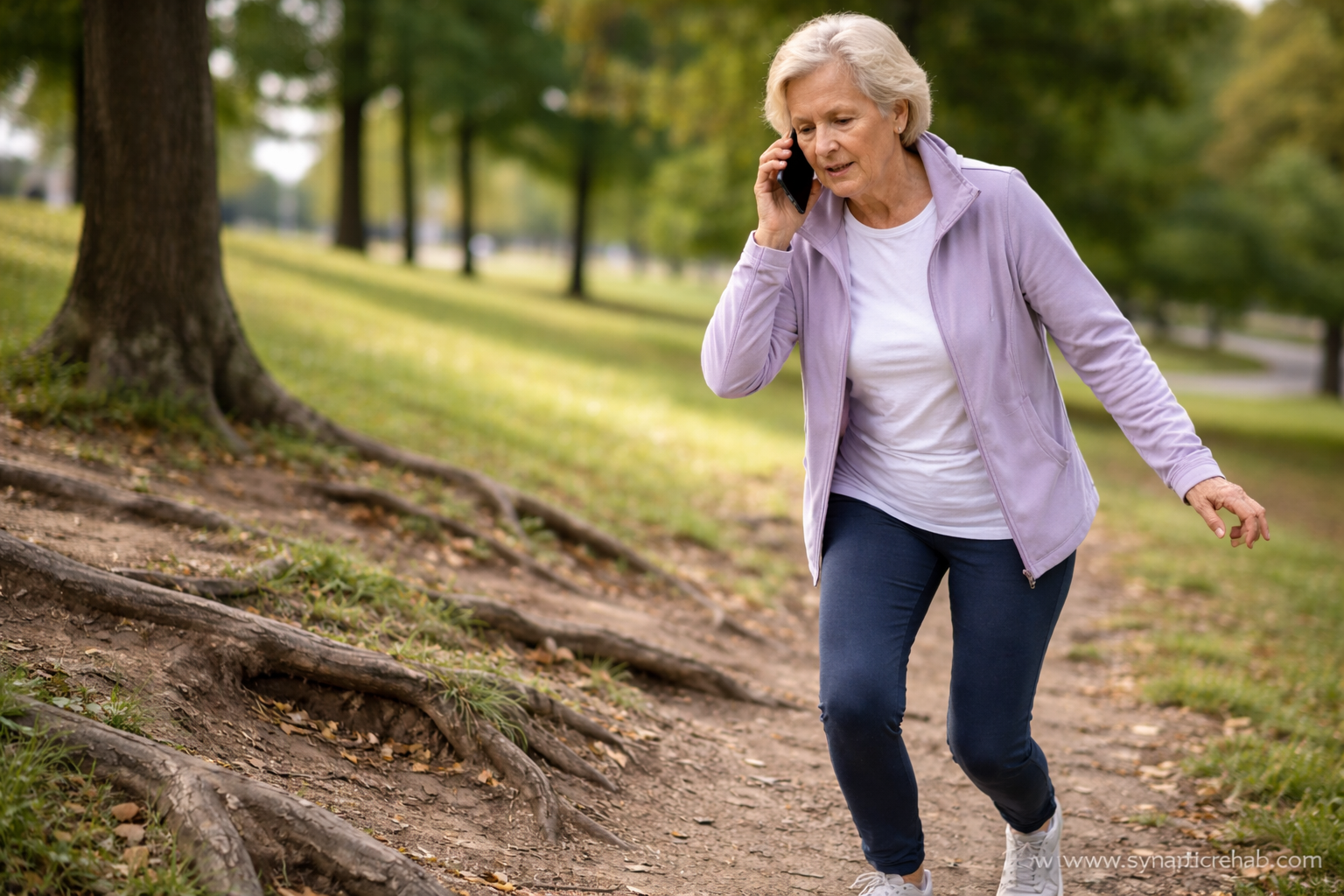 Why Walking and Talking at the Same Time Can Increase Fall Risk