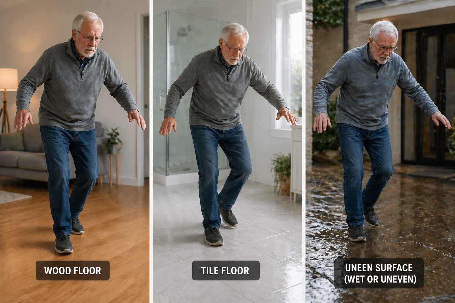 Why Your Balance Changes on Different Floor Surfaces