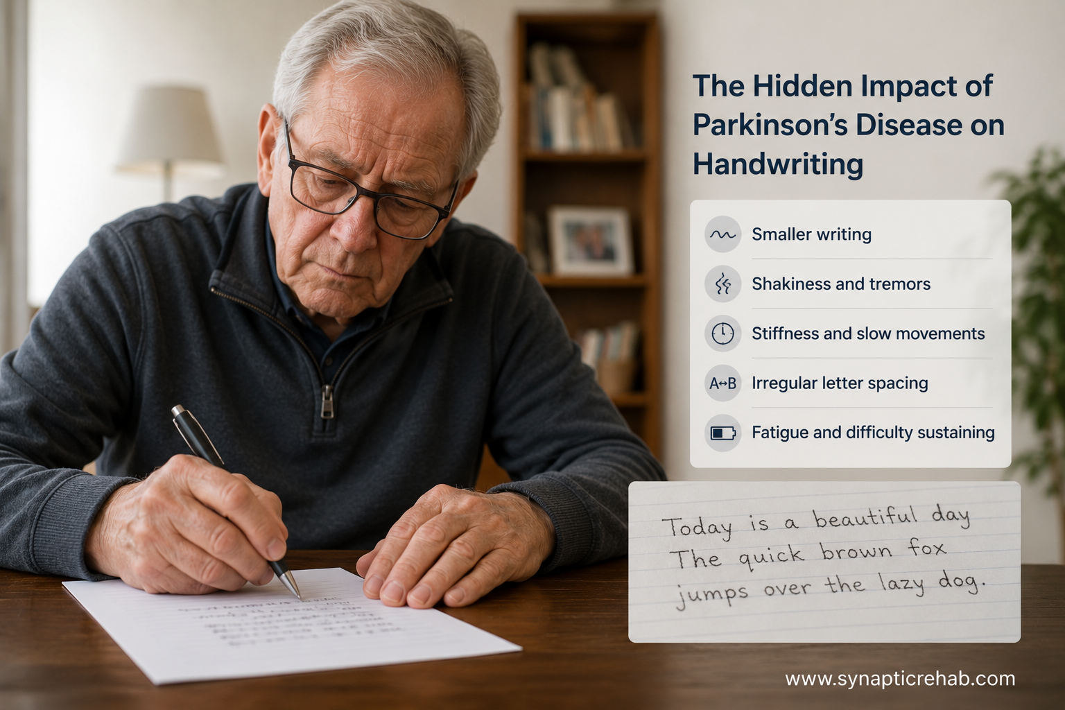 The Hidden Impact of Parkinson’s Disease on Handwriting
