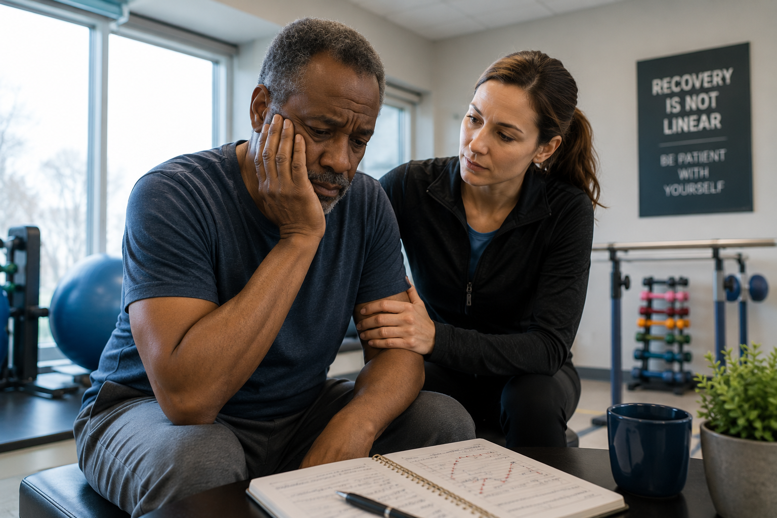 Support and recovery in therapy setting