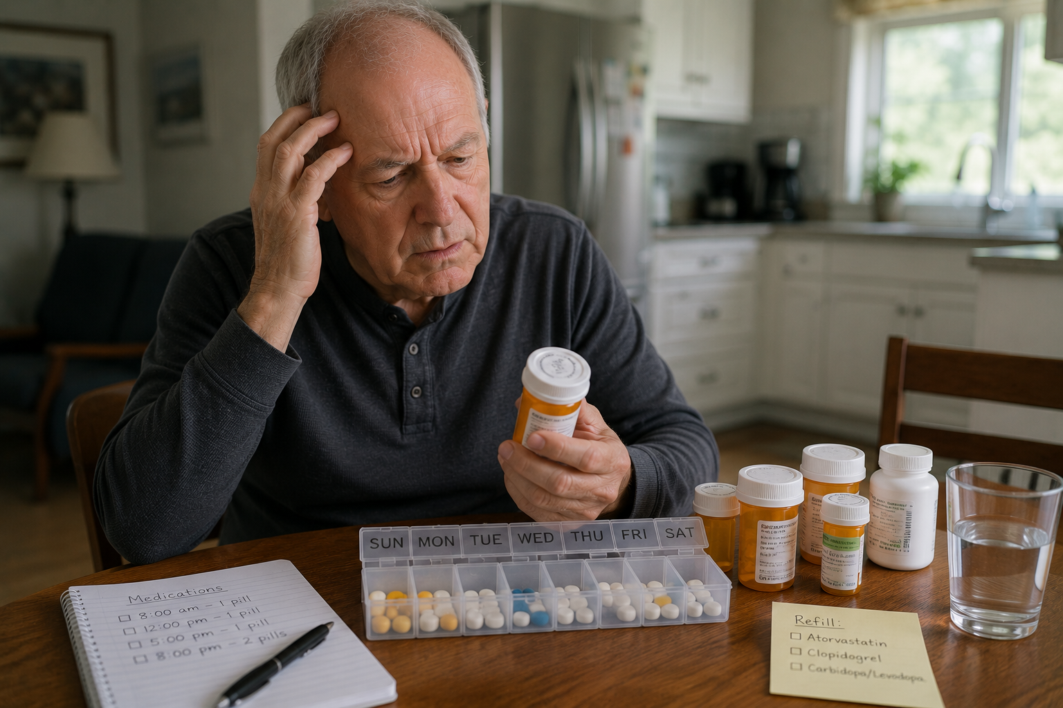 Confused at the Medication Table
