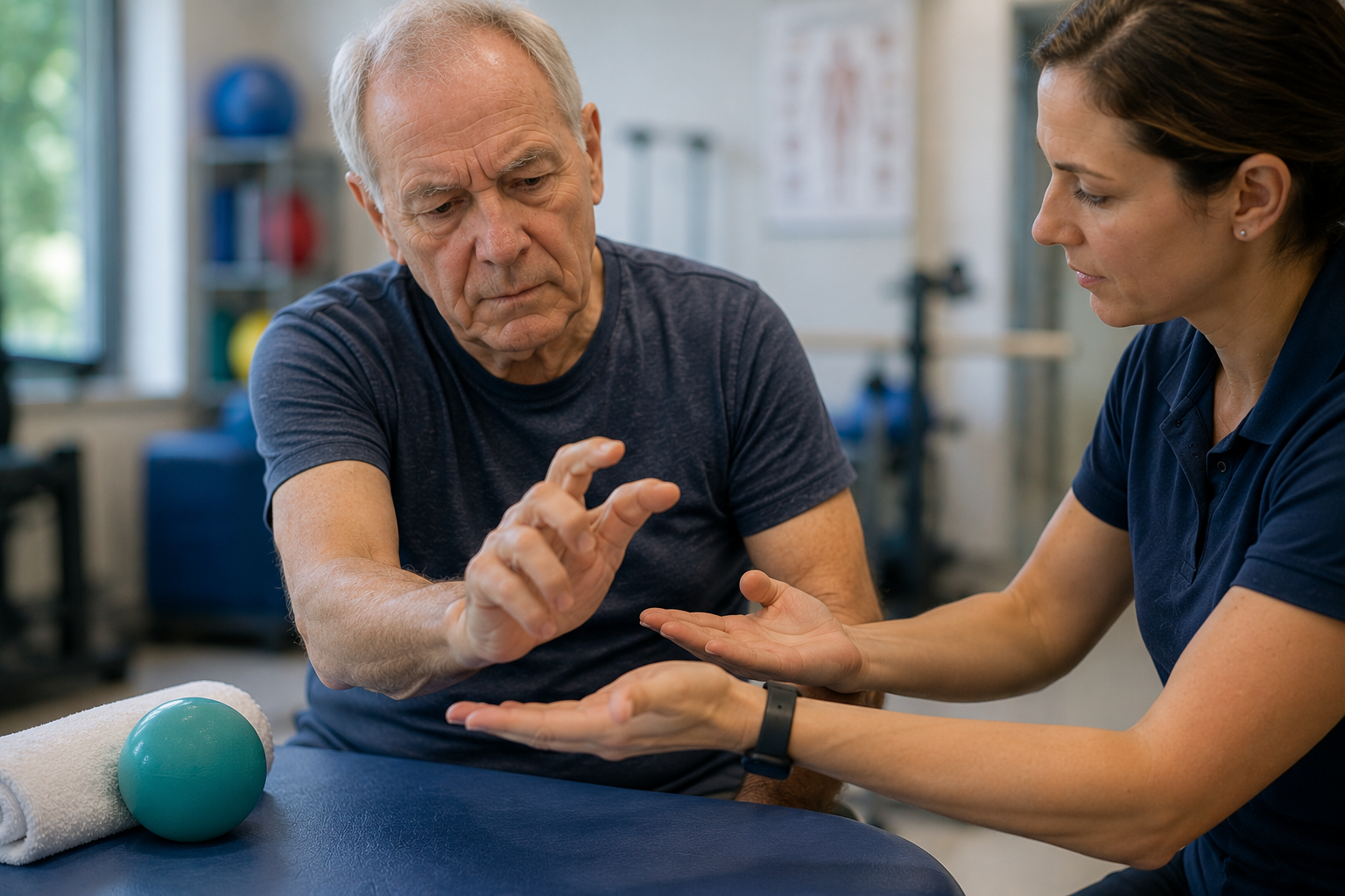 Guided Hand Rehabilitation Session